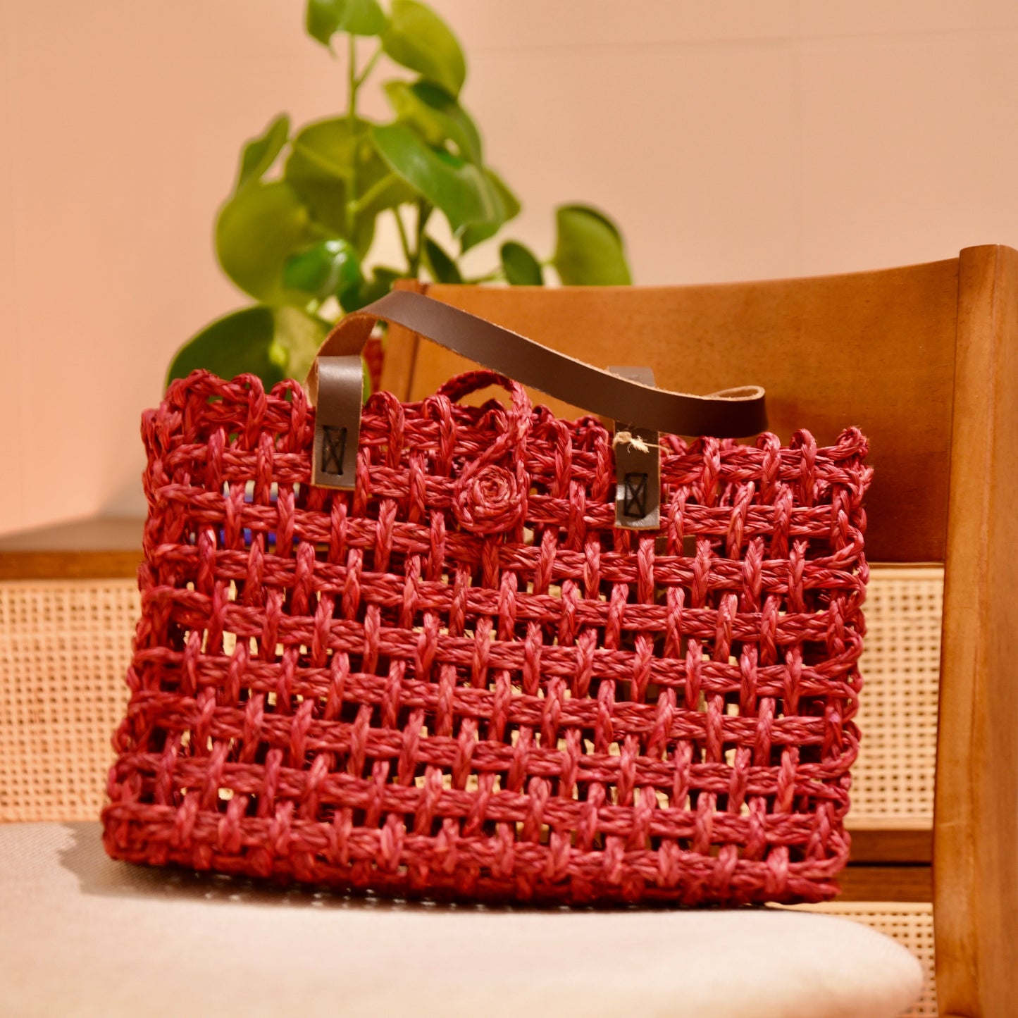 The Everyday Bag in Bright Red