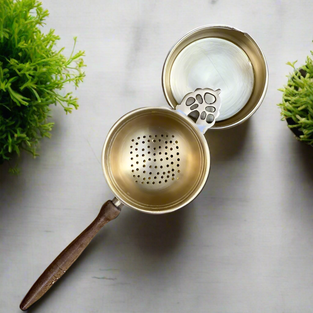 The Brass Edit Tea Strainer